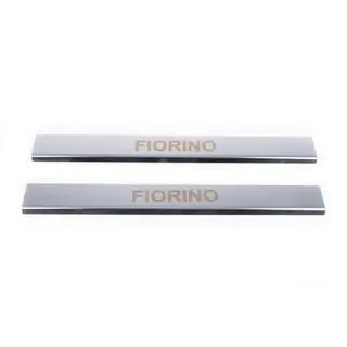 Door Sill Covers Carmos V1 (2 pcs, Stainless Steel) photo 2