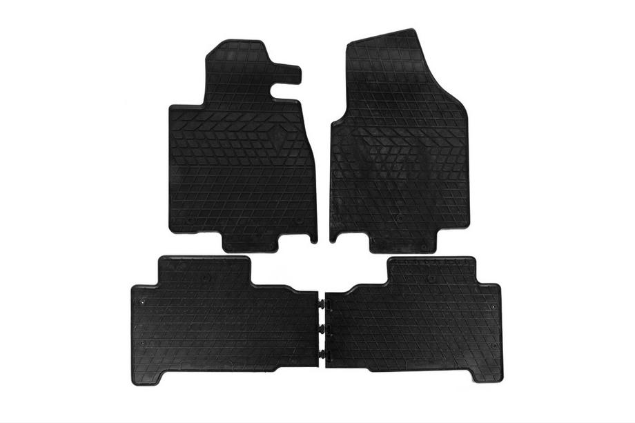 Acura MDX 2007-2013 Rubber floor mats Stingray black (4 pcs) Image
