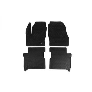 Rubber floor mats for Tourneo Connect (4 pcs, Stingray Premium) photo 1