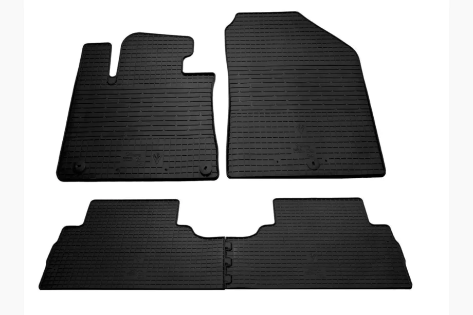 Kia Sorento III UM 2014-2020 Rubber Floor Mats (4 pcs, Stingray Premium) Image