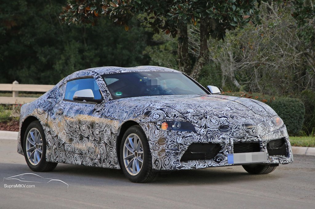 Appeared render image, new Toyota Supra