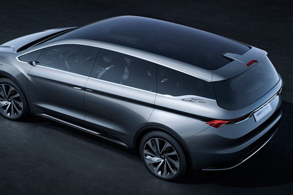 Geely plans to release its first minivan