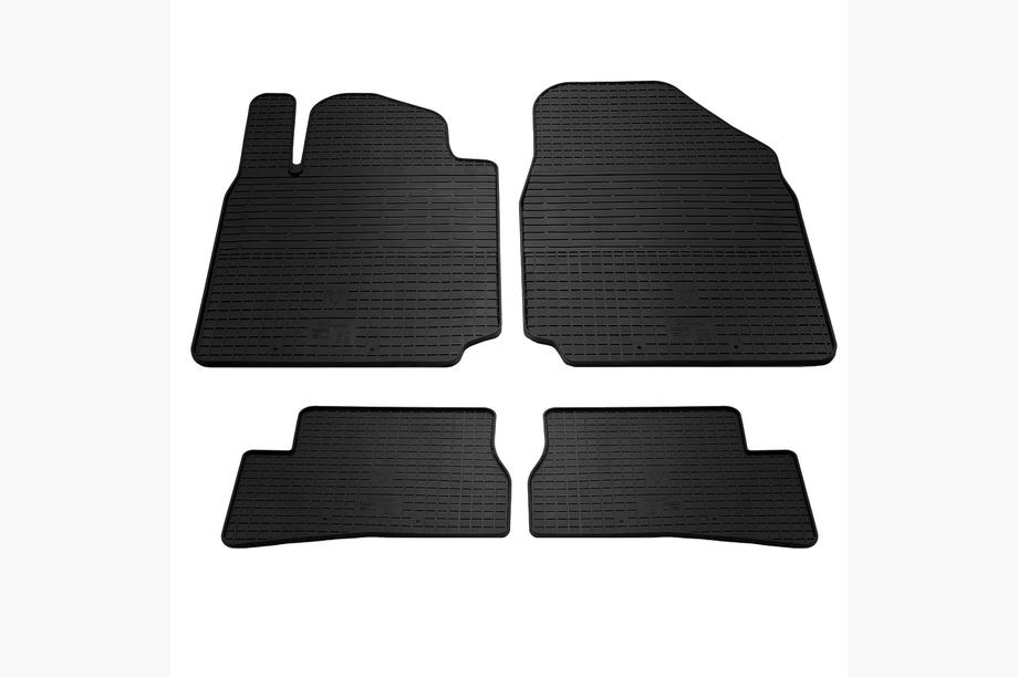 Nissan Micra K12 2003-2010 Rubber Floor Mats (4 pcs, Stingray Premium) Image