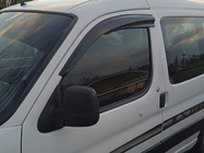 Citroen Berlingo 1996-2008 Window Deflectors (2 pcs, Sunplex Sport) photo 3