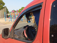 Citroen Berlingo 1996-2008 Window Deflectors (2 pcs, Sunplex Sport) photo 8
