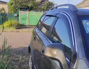 Chevrolet Captiva 2006-2019 Window deflectors with chrome trim (4 pcs, Niken) photo 5