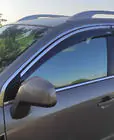 Chevrolet Captiva 2006-2019 Window deflectors with chrome trim (4 pcs, Niken) photo 6