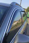 Chevrolet Captiva 2006-2019 Window deflectors with chrome trim (4 pcs, Niken) photo 7