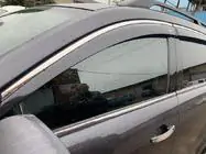 Chevrolet Captiva 2006-2019 Window deflectors with chrome trim (4 pcs, Niken) photo 2