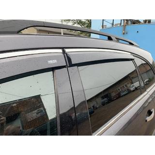 Window deflectors with chrome trim (4 pcs, Niken) Chevrolet Captiva 2006-2019 photo 3
