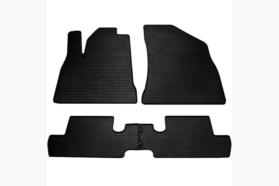Peugeot 3008 2008-2016 Rubber Floor Mats (4 pcs, Stingray Premium) Image