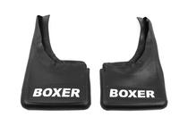 Peugeot Boxer 1994-2006 Rear molded mud flaps with recess (2 pcs) photo 2