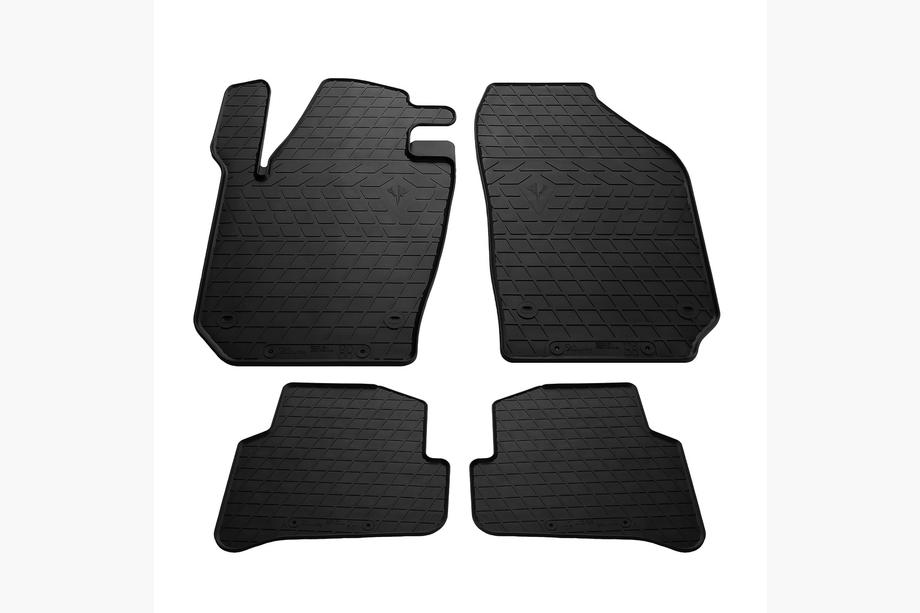 Skoda Fabia 2014-2021 Rubber Floor Mats (4 pcs, Stingray Premium) Image