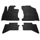 Toyota Hilux 2015- Rubber Floor Mats (4 pcs, Stingray Premium) photo 1