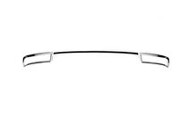 Skoda Octavia III A7 2013-2019 Rear diffuser surround trim (2013-2017, stainless steel) photo 2