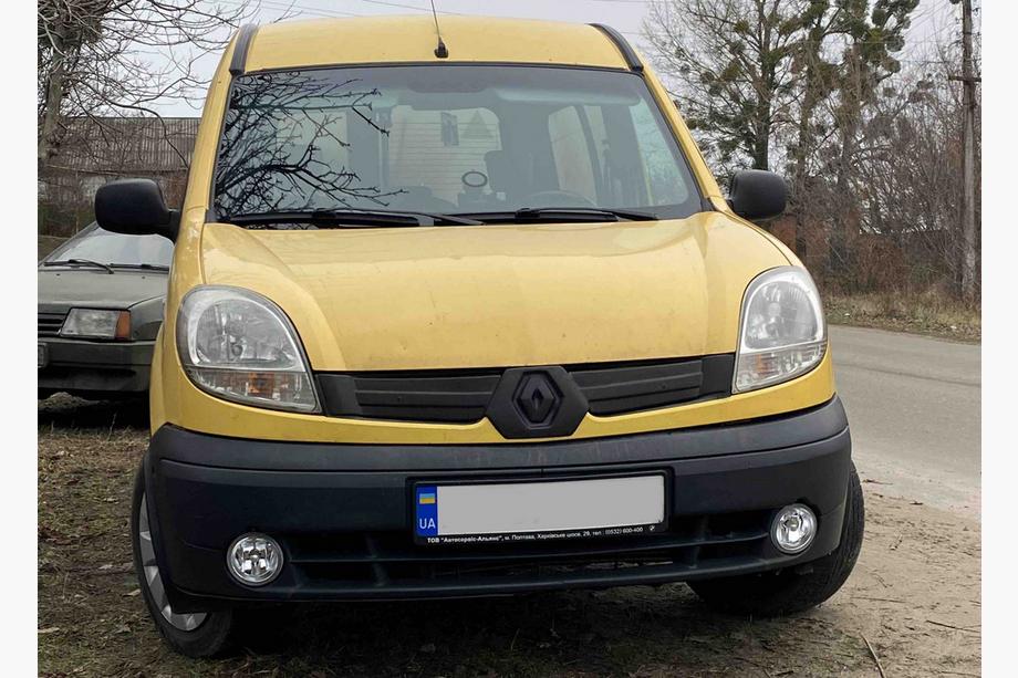Renault Kangoo 1998-2008 Upper Winter Grille Cover (2003-2008) Matte Photo 3
