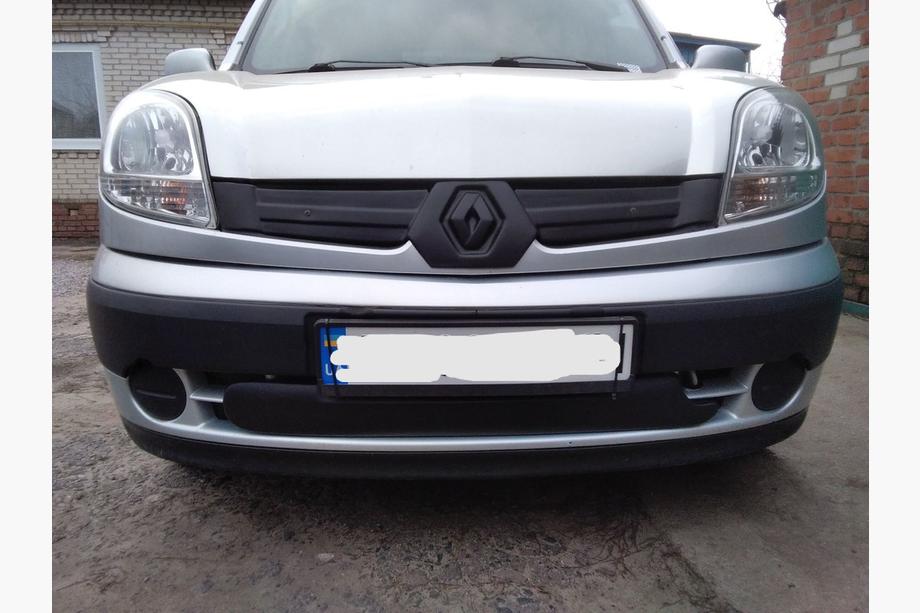 Renault Kangoo 1998-2008 Upper Winter Grille Cover (2003-2008) Matte Photo 2