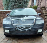 Skoda Octavia II A5 2006-2010 Winter cover for grille (lower) Glossy photo 1