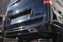 Mercedes Vito/V-class W447 2014- Rear bumper cover V2 (primed for painting) photo 3