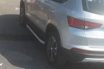 Seat Ateca 2016- Side Steps Fullmond (2 pcs, aluminum) photo 4