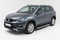 Seat Ateca 2016- Side Steps Fullmond (2 pcs, aluminum) photo 1