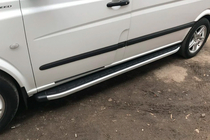 Mercedes Vito/V-class W447 2014- Side Steps Fullmond (2 pcs, aluminum) photo 9