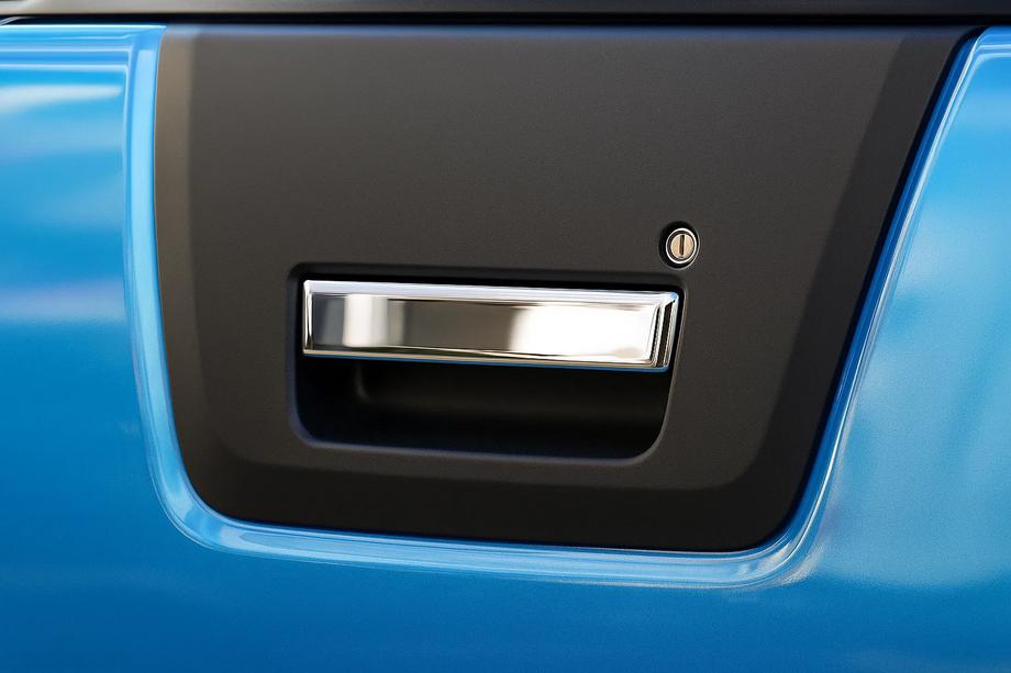 Nissan Navara 2006-2015 Trunk Handle Cover Stainless Steel Image