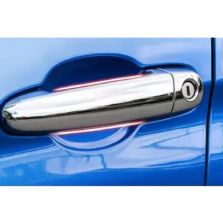 Chrome Door Handle Covers (4 pcs, Stainless Steel) BMW 5 Series E60/E61 2003-2010 photo 1