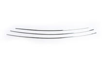 Peugeot 407 2004-2011 Chrome Grille Covers (3 pcs, Stainless Steel) photo 3