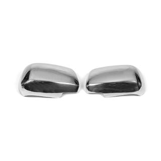 Mirror Covers (2 pcs, Stainless Steel) Toyota Hilux 2006-2015 photo 2
