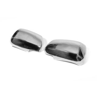 Mirror Covers (2 pcs, Stainless Steel) Toyota Hilux 2006-2015 photo 3