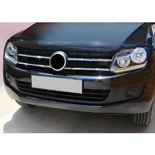 Chrome Grille Trim 2010-2016 (slim strips, 4 pcs, stainless steel) photo 2