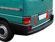 Volkswagen T4 Caravelle/Multivan 1990–2003 Trunk Sill Protector Stainless Steel OmsaLine, Tailgate - 1 Door photo 1