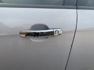 Ford Transit 2014- Door handle covers with black strip (4 pcs, ABS) photo 4