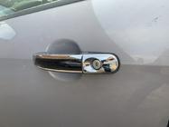Ford Transit 2014- Door handle covers with black strip (4 pcs, ABS) photo 3