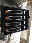 Ford Transit 2014- Door handle covers with black strip (4 pcs, ABS) photo 5