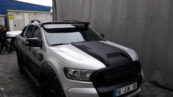 Ford Ranger 2011–2022 LED V1 Windshield Visor photo 2