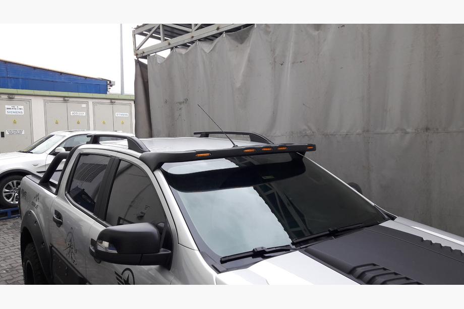 Ford Ranger 2011–2022 LED V1 Windshield Visor Image