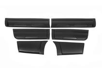 Toyota Hilux 2015- Door Moldings Meliset (6 pcs, ABS) photo 1