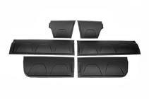 Volkswagen Amarok 2010-2022 Door Moldings OmsaLine (6 pcs, ABS) photo 14