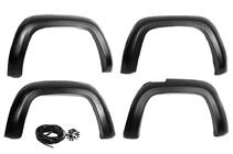 Volkswagen Amarok 2010-2022 EuroCap Fender Flares (ABS, Black) photo 1