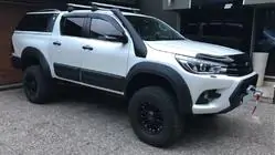 Toyota Hilux 2015- Fender Flares (2015-2020, ABS, Bolt-On) photo 8