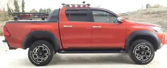 Toyota Hilux 2015- Fender Flares (2015-2020, ABS, Bolt-On) photo 12