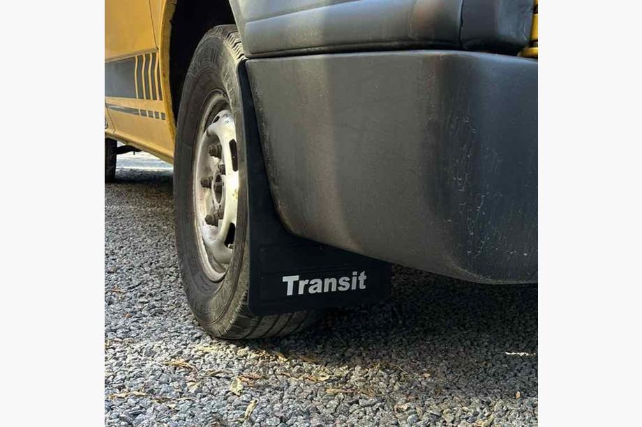 Ford Transit 2000–2014 Rear Mud Flaps (2 pcs) Straight Image