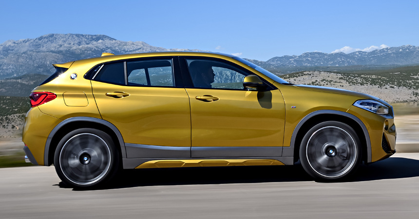 Familiarity with the city’s new crossover BMW X2