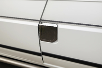Volkswagen T4 Caravelle/Multivan 1990–2003 Fuel Tank Cover Chrome (OmsaLine, Stainless Steel) photo 1