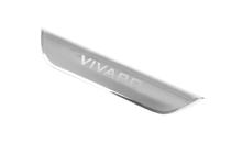 Opel Vivaro 2001–2015 Chrome trim above license plate (lower, stainless steel) photo 5