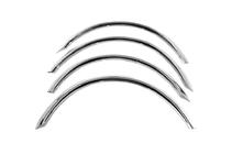Audi A6 C4 1994–1997 Fender flares (4 pcs, stainless steel) photo 2