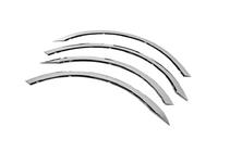 BMW 5 Series E60/E61 2003-2010 Fender flares (4 pcs, stainless steel) photo 1