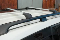 Nissan Qashqai 2007-2010 Roof bars for railings without lock Flybar V1 (2 pcs) photo 2